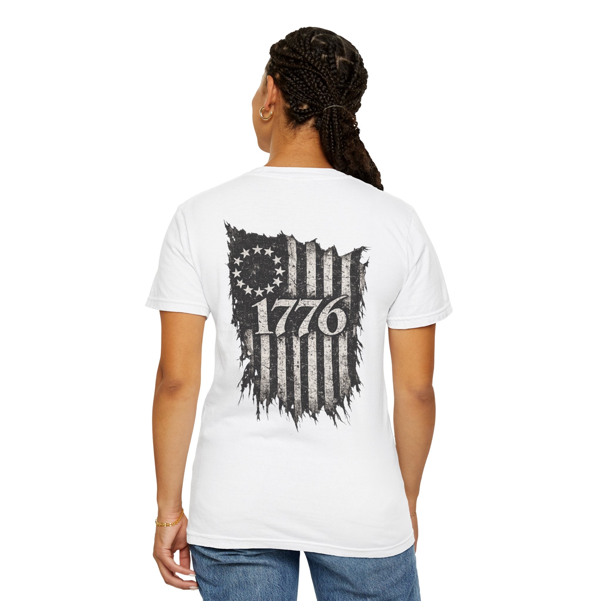 Drift South™-1776 Tattered Flag Tee