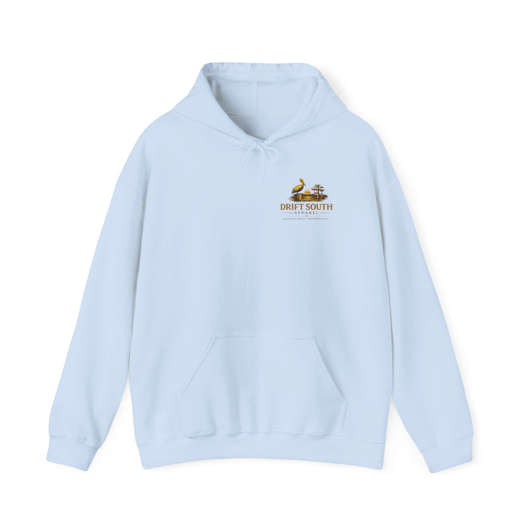Duck Smoking Cigar Graphic Hoodie | Drift South Logo, Streetwear Style