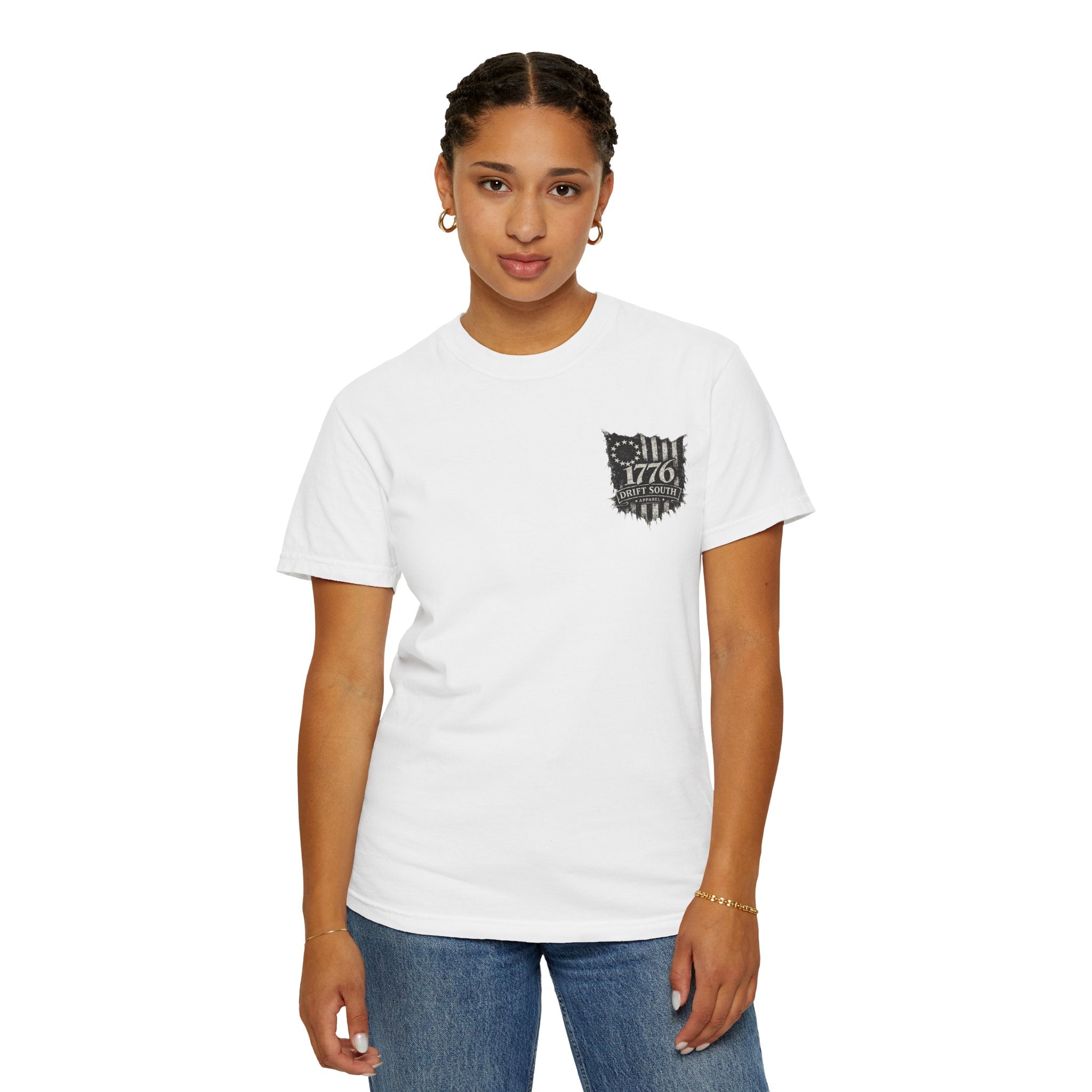 Drift South™-1776 Tattered Flag Tee