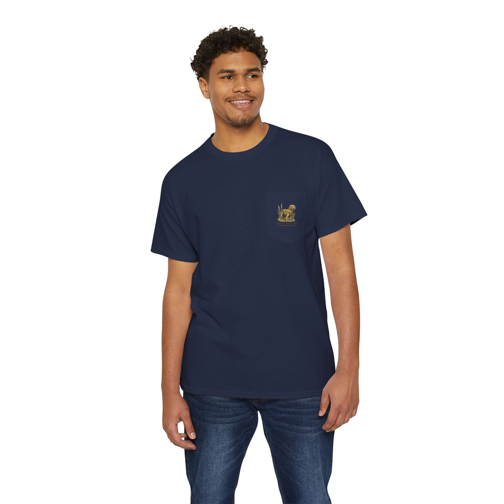 Drift South Retriever Heritage Pocket Tee | Established 2026