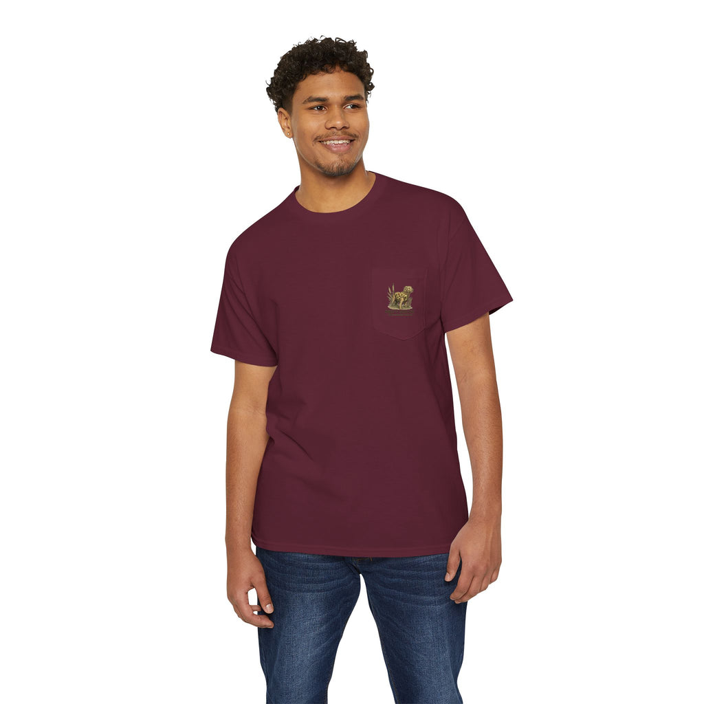 Drift South Retriever Heritage Pocket Tee | Established 2026