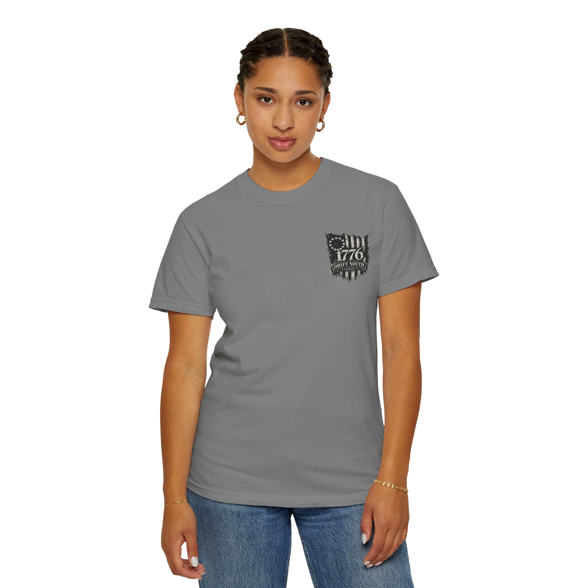 Drift South™-1776 Tattered Flag Tee