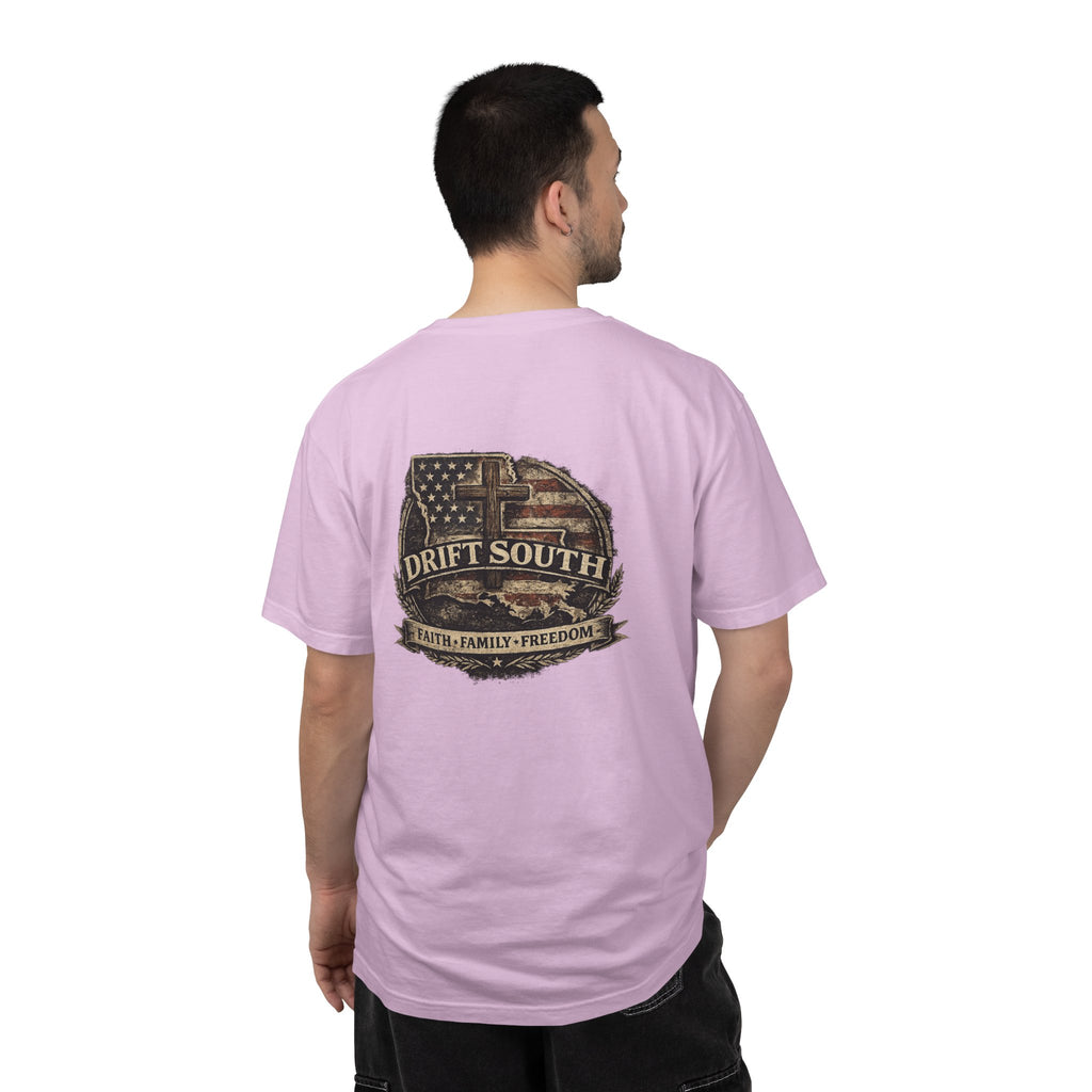 Drift South™-Faith Family Freedom Tee