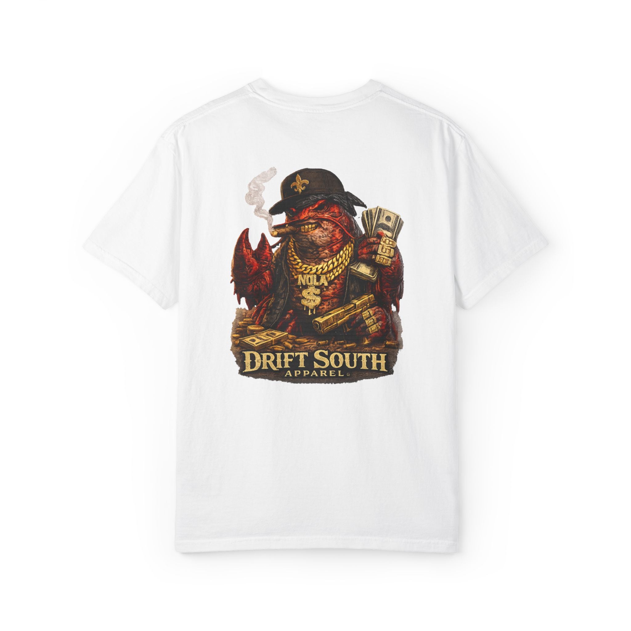 Gangster Crawfish T-Shirt | Southern Street Style Cajun Graphic Tee