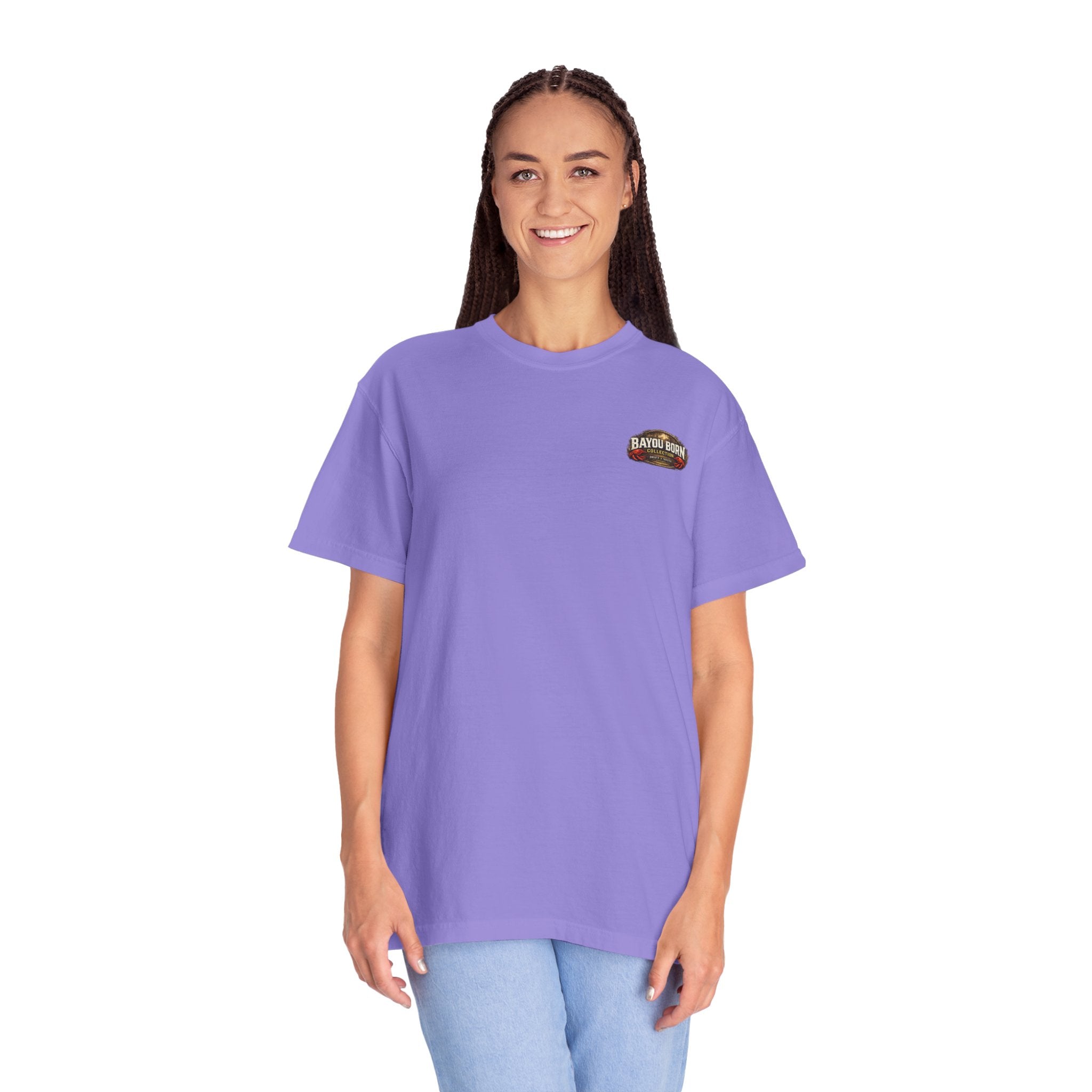 Drift South™-Mud, Sweat & Seasoning Cajun Crawfish Boil T-Shirt | Bayou Born Collection