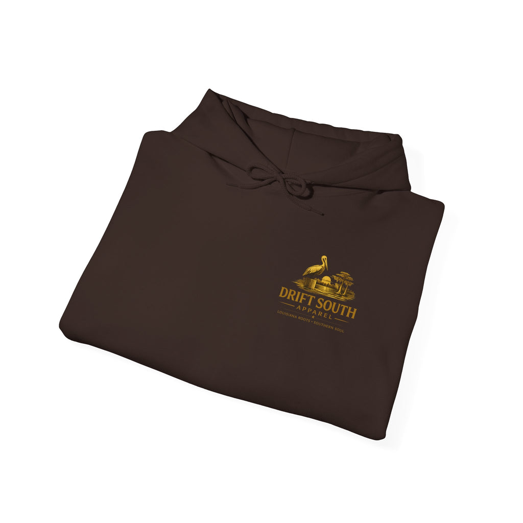 Duck Smoking Cigar Graphic Hoodie | Drift South Logo, Streetwear Style