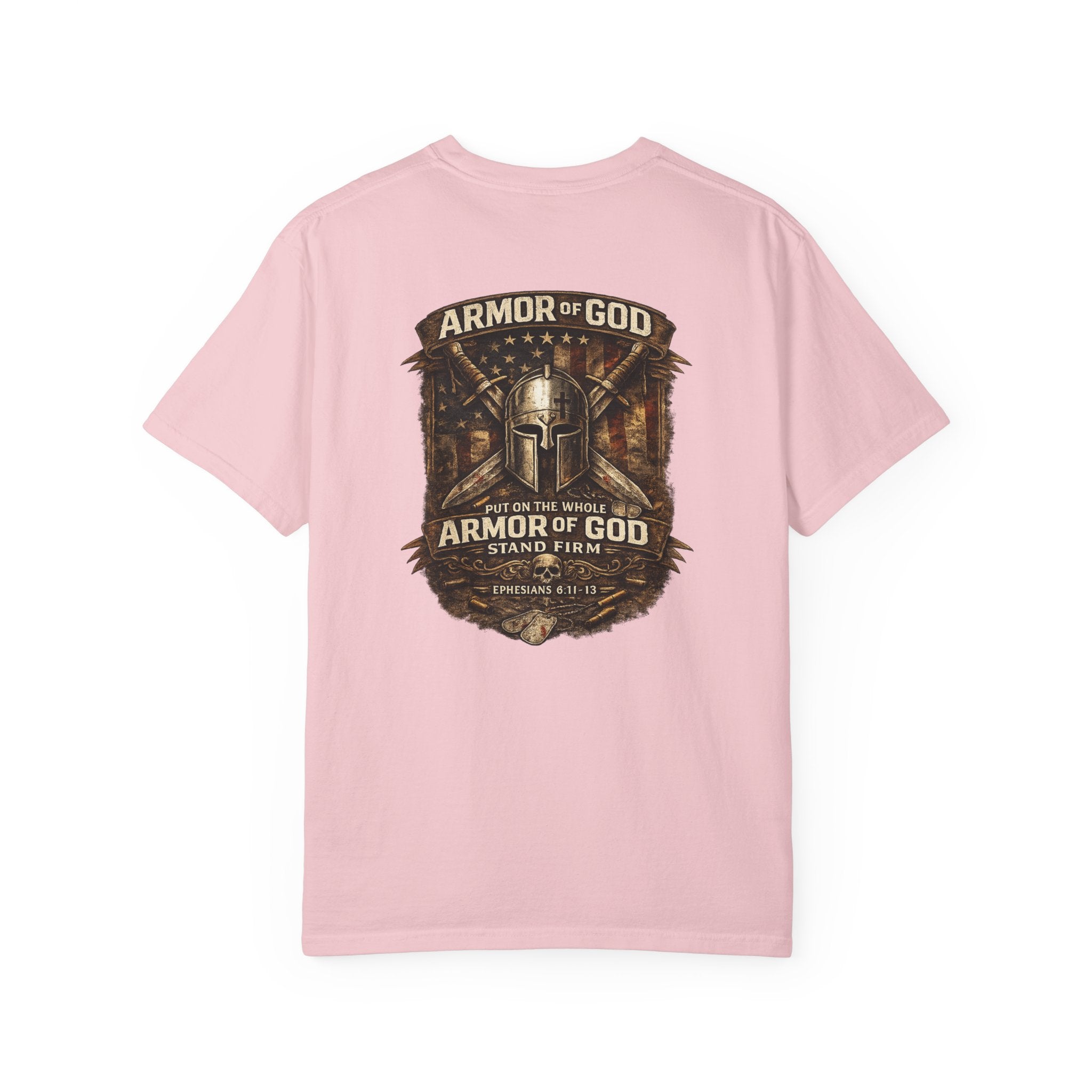 Armor of God T-Shirt — Christian Faith Graphic Tee ("Stand Firm")