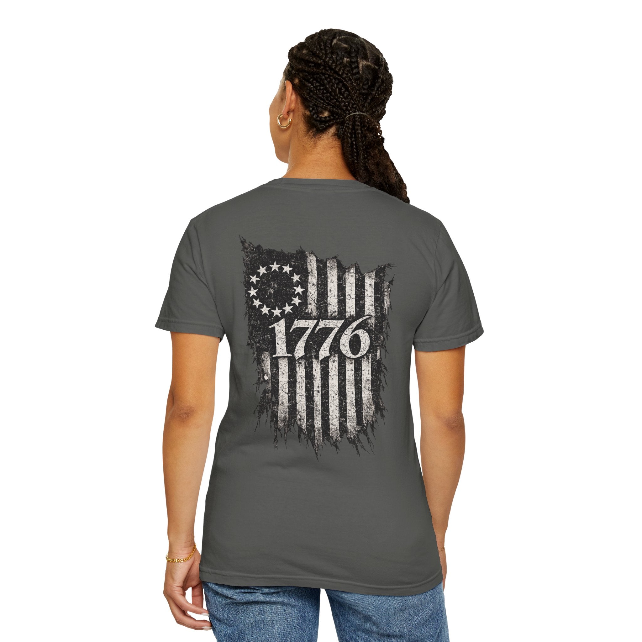 Drift South™-1776 Tattered Flag Tee