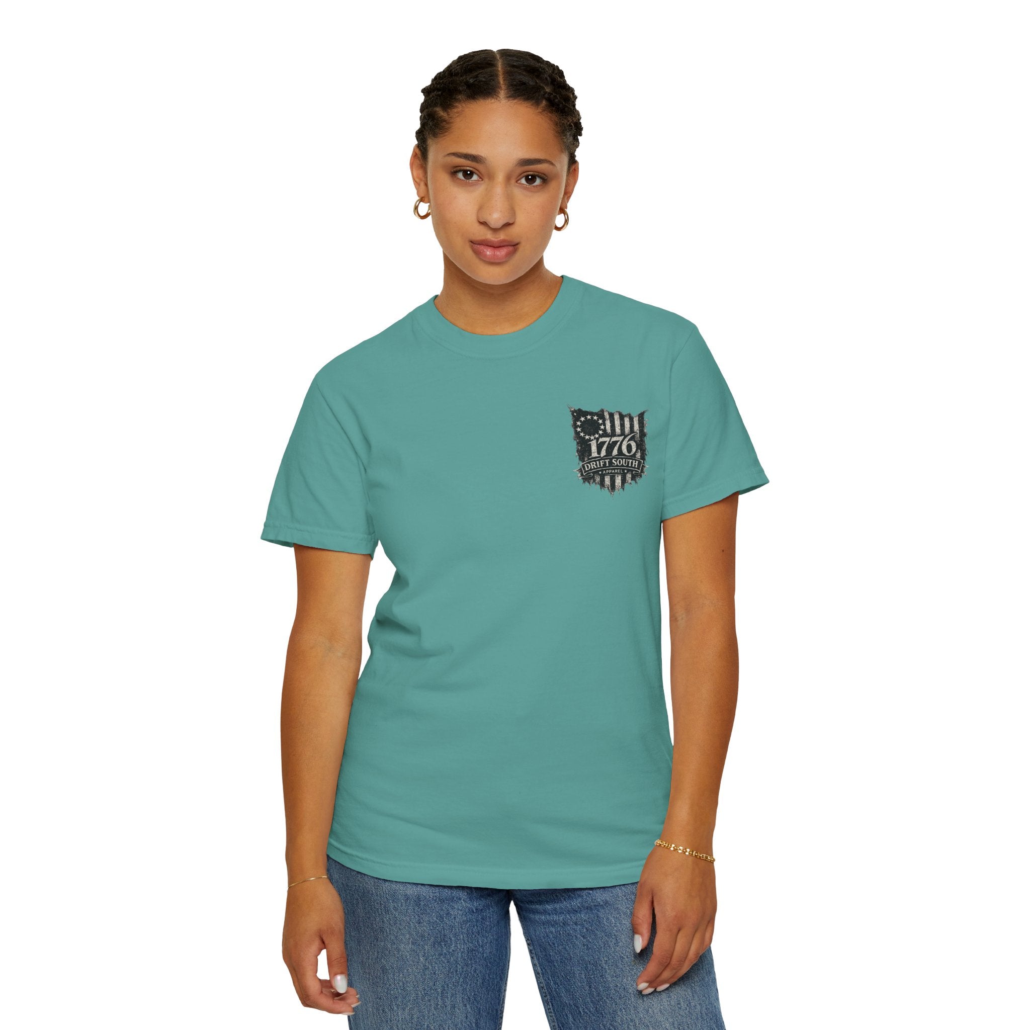 Drift South™-1776 Tattered Flag Tee