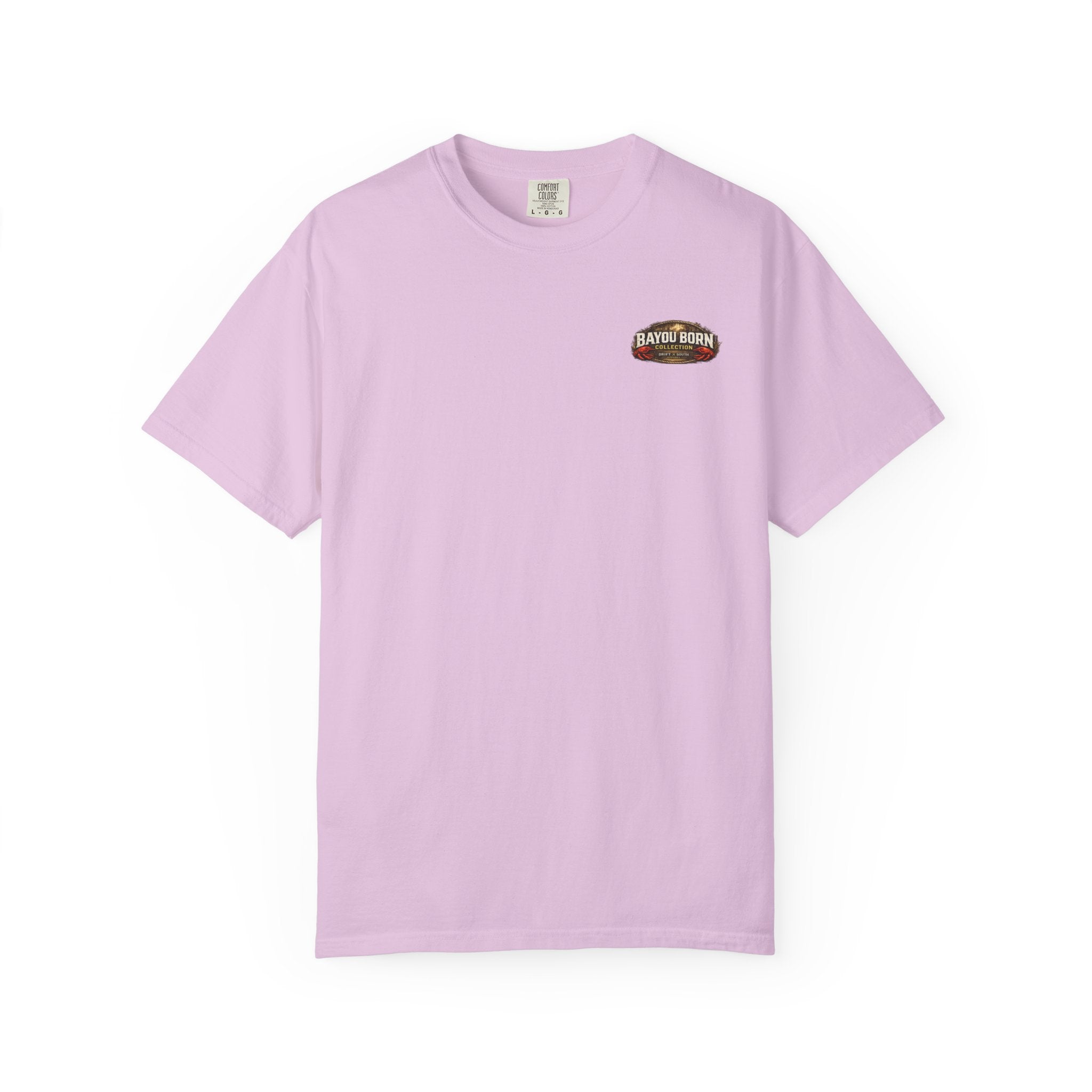 Drift South™-Mud, Sweat & Seasoning Cajun Crawfish Boil T-Shirt | Bayou Born Collection