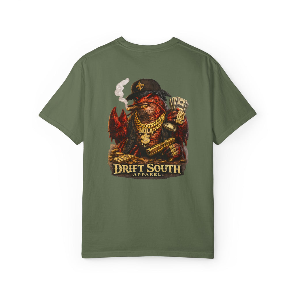 Gangster Crawfish T-Shirt | Southern Street Style Cajun Graphic Tee