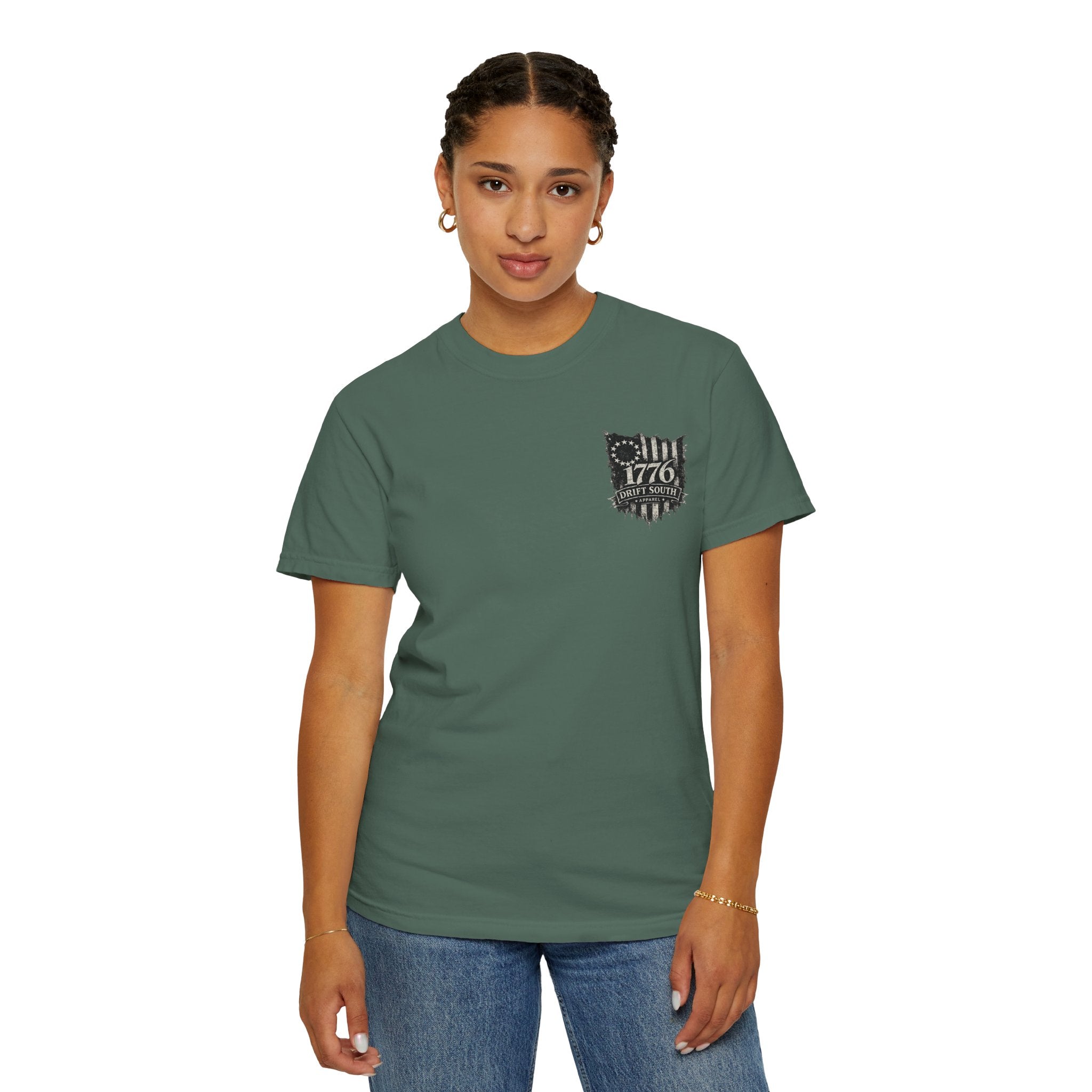 Drift South™-1776 Tattered Flag Tee