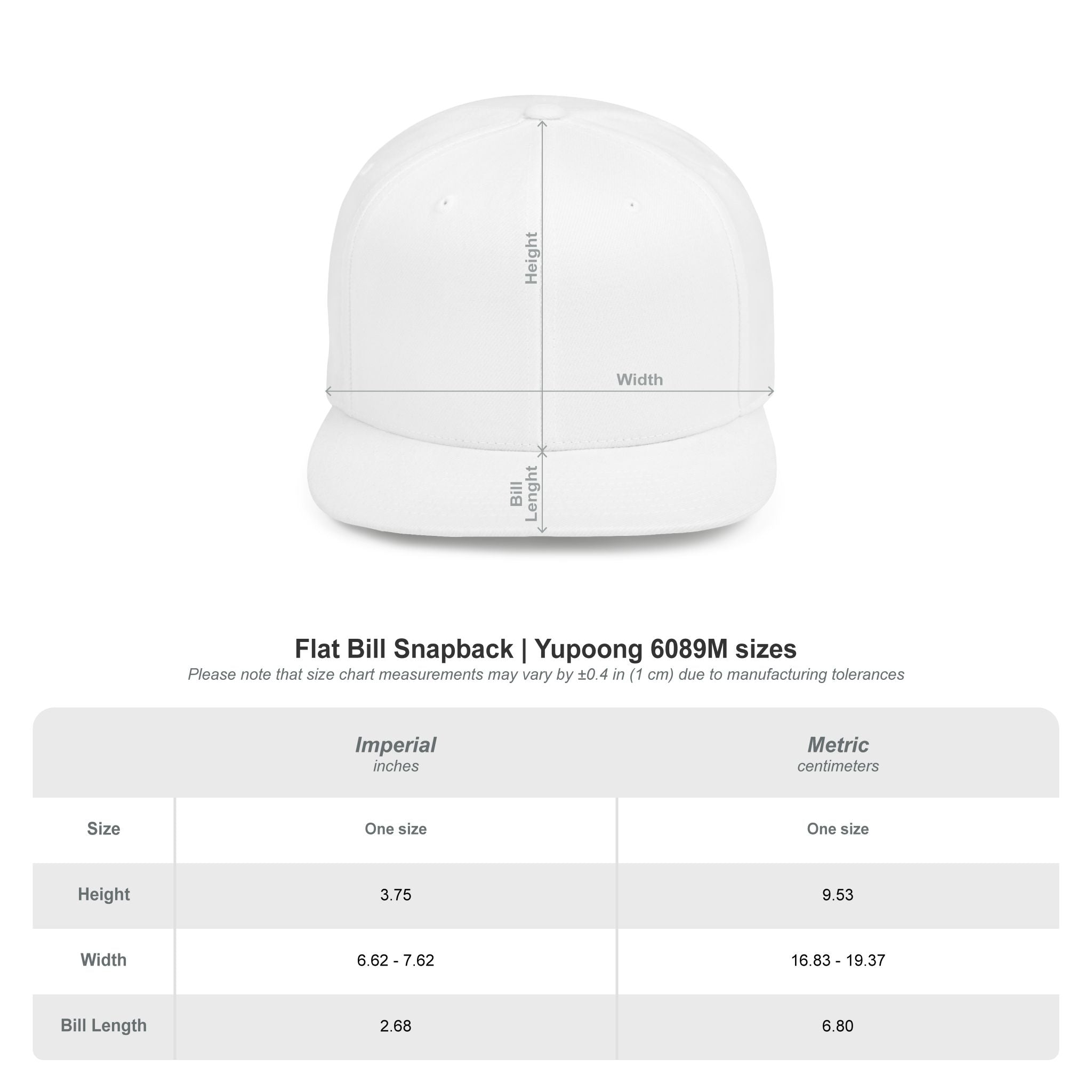 Drift South DS Classic Snapback – Black Letters