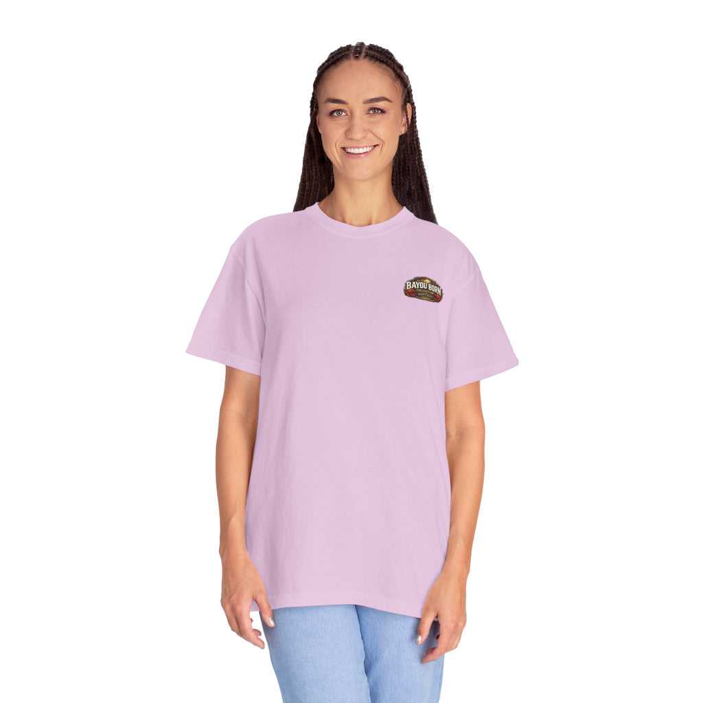 Drift South™-Mud, Sweat & Seasoning Cajun Crawfish Boil T-Shirt | Bayou Born Collection