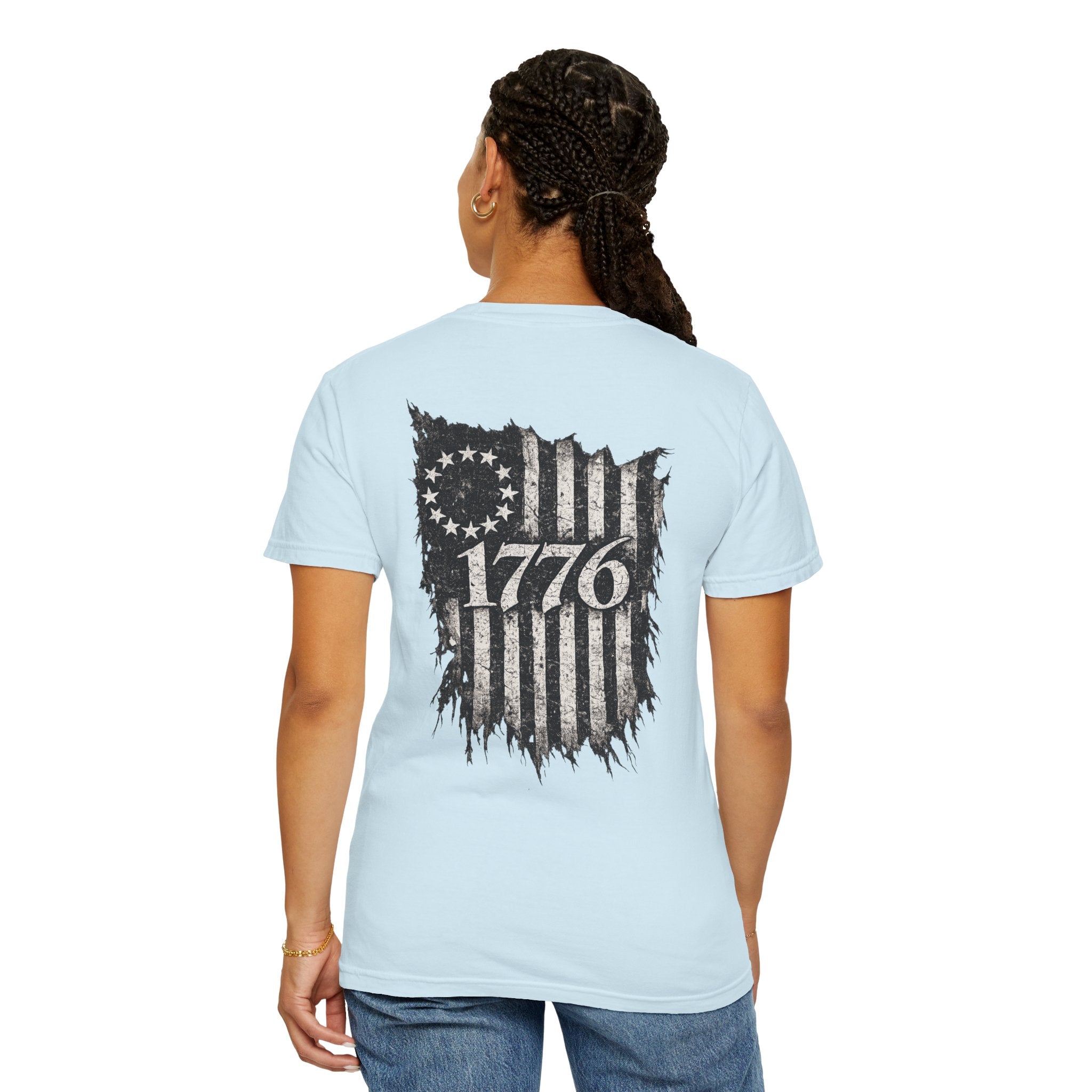 Drift South™-1776 Tattered Flag Tee