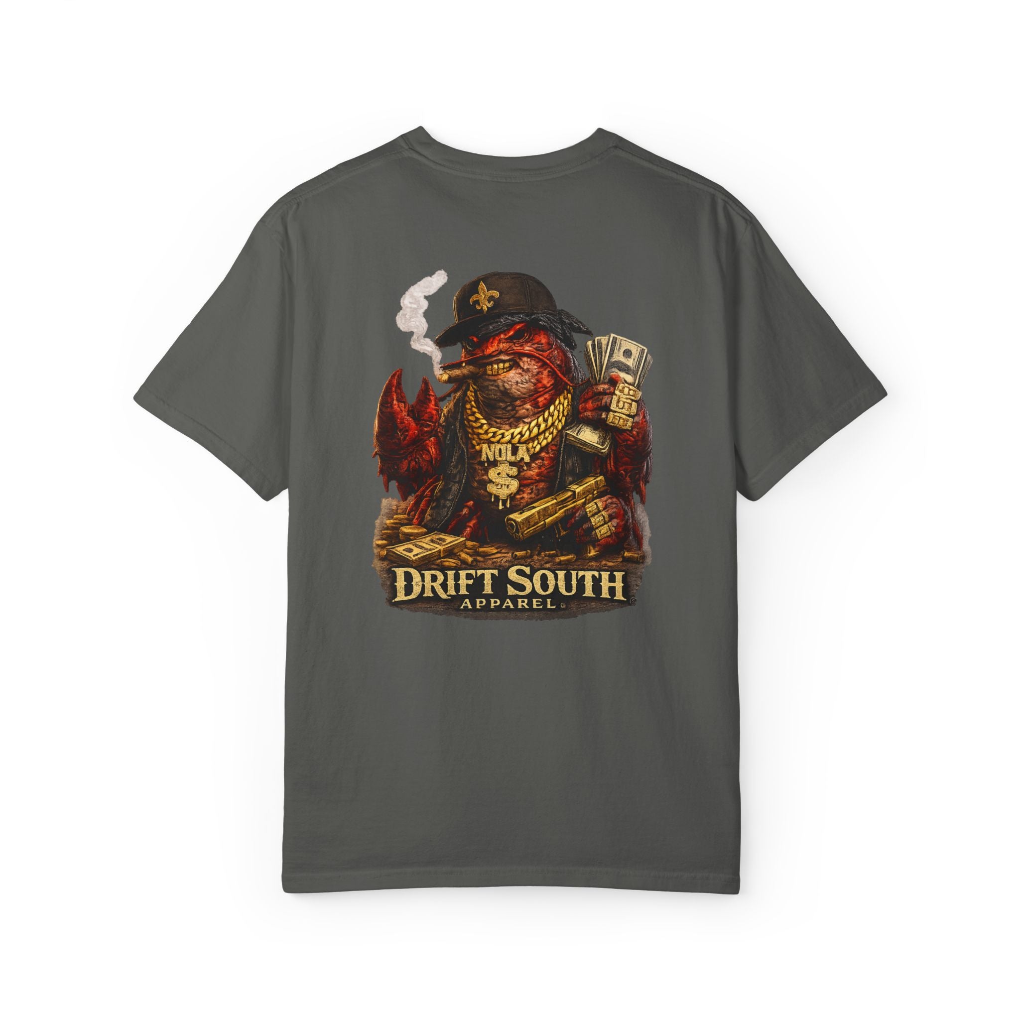 Gangster Crawfish T-Shirt | Southern Street Style Cajun Graphic Tee