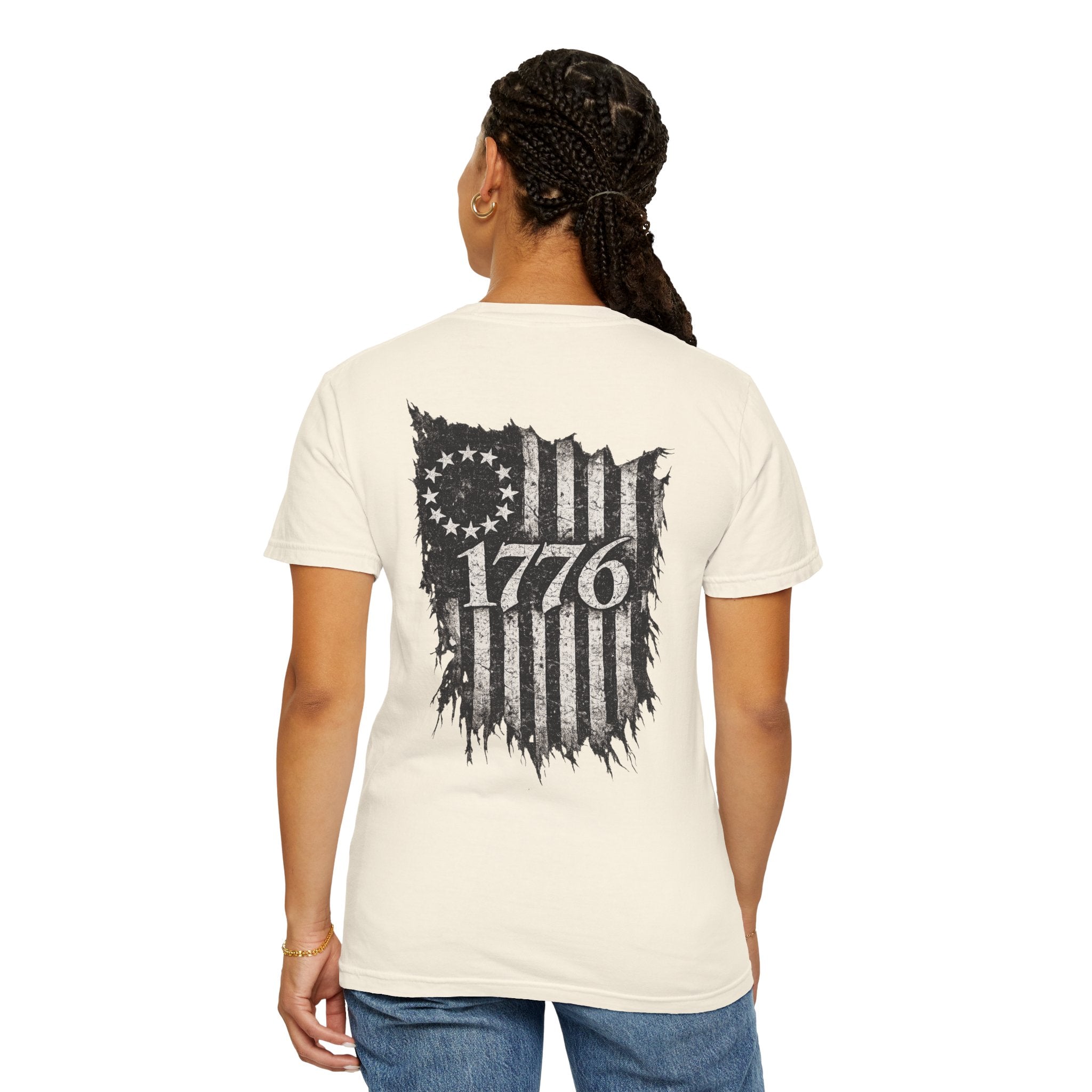 Drift South™-1776 Tattered Flag Tee