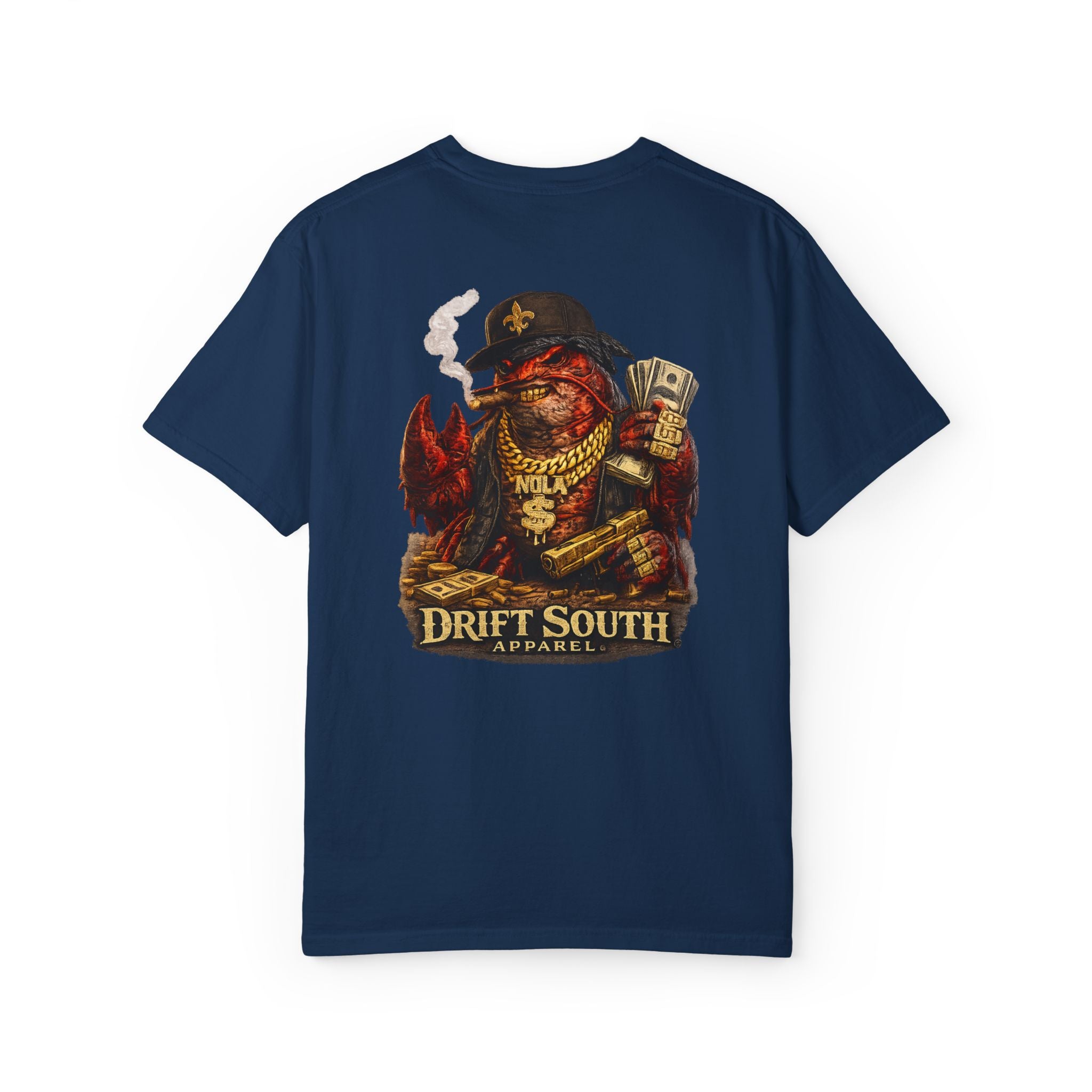 Gangster Crawfish T-Shirt | Southern Street Style Cajun Graphic Tee