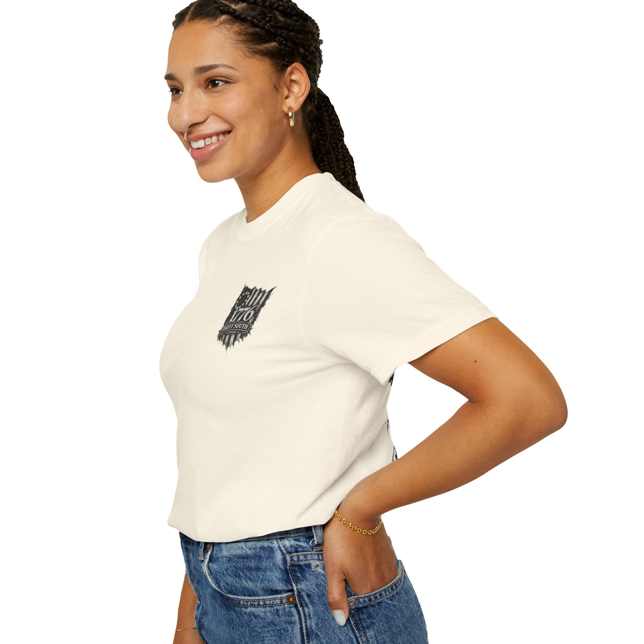 Drift South™-1776 Tattered Flag Tee