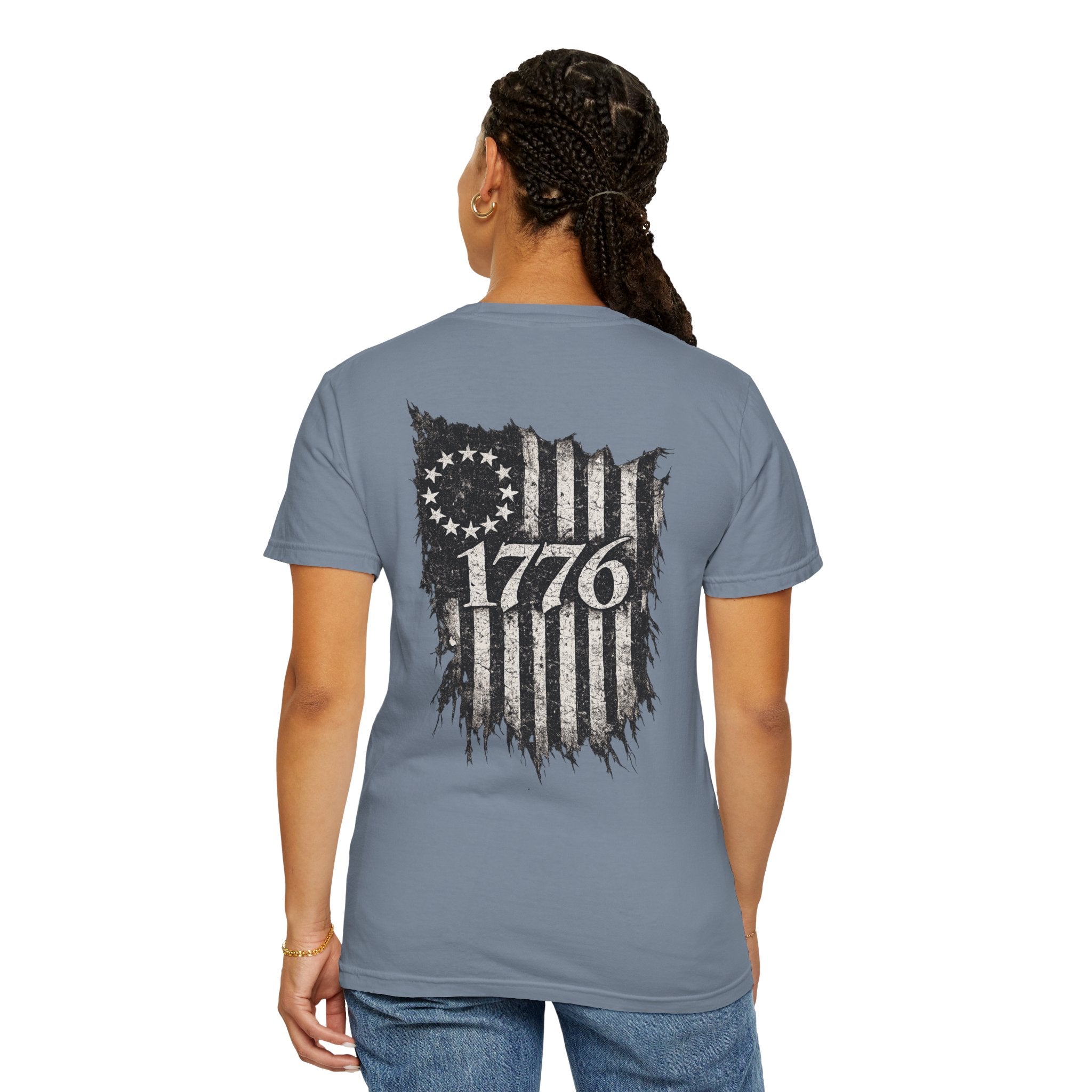 Drift South™-1776 Tattered Flag Tee
