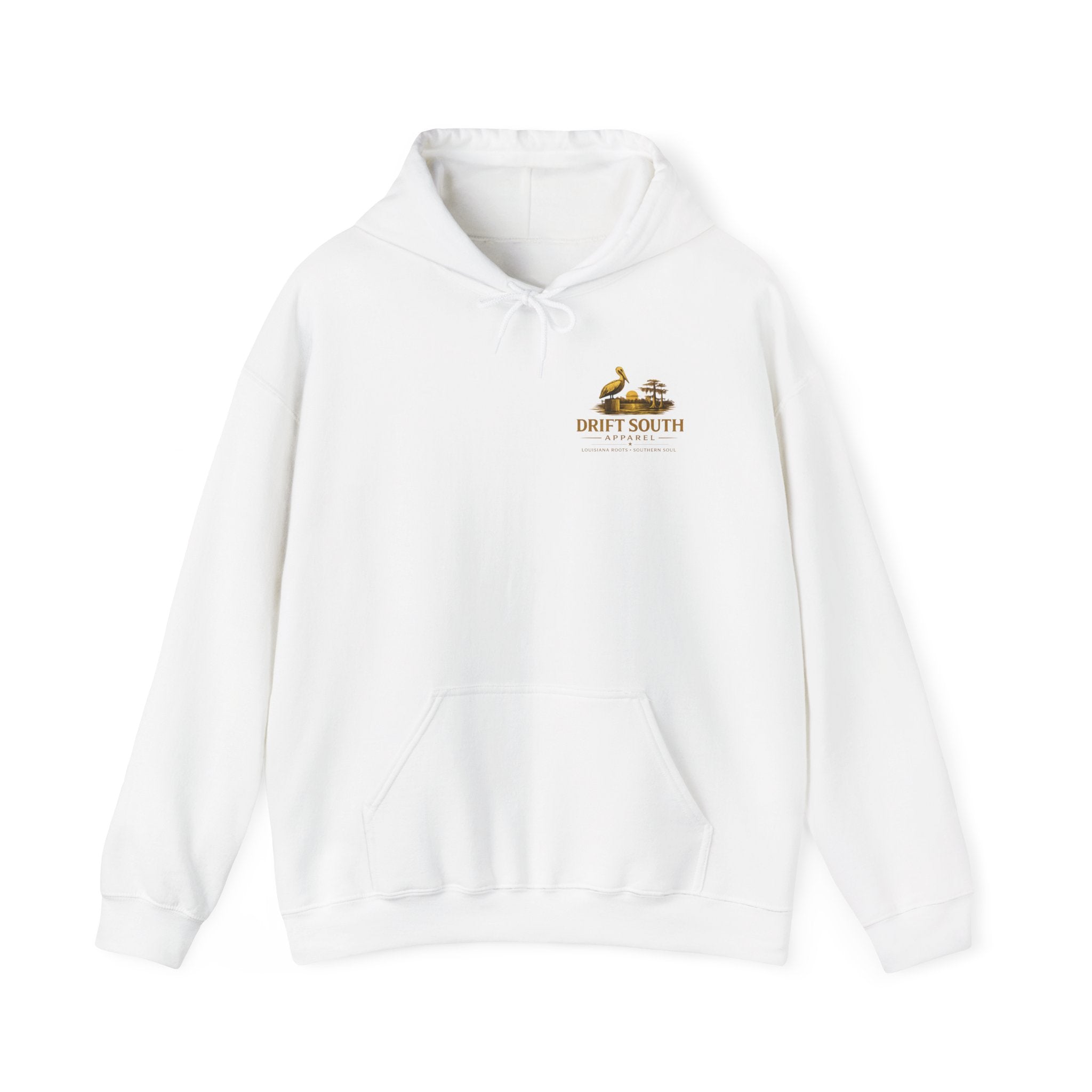Duck Smoking Cigar Graphic Hoodie | Drift South Logo, Streetwear Style
