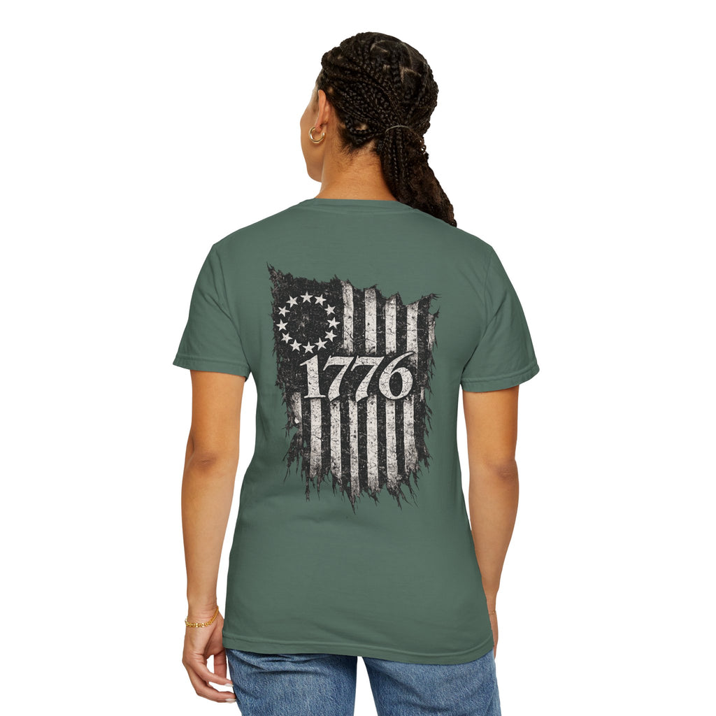 Drift South™-1776 Tattered Flag Tee