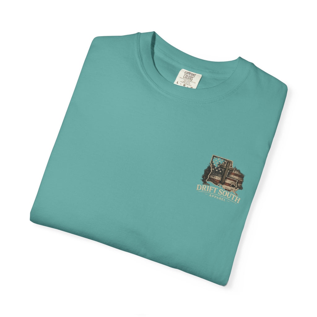 Drift South™-Faith Family Freedom Tee