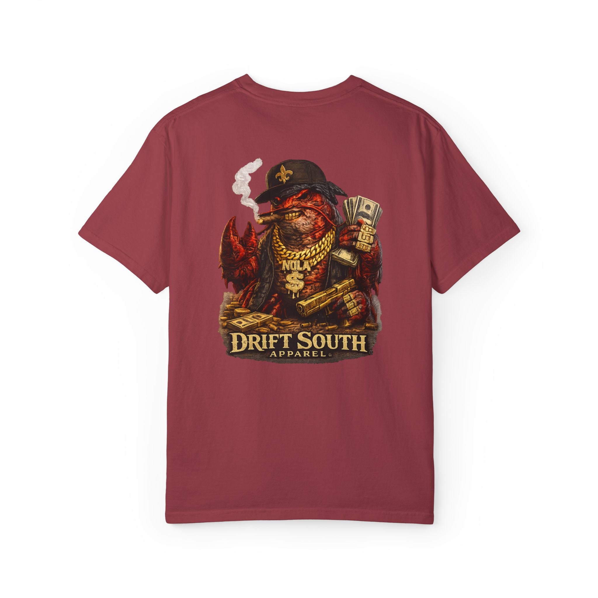 Gangster Crawfish T-Shirt | Southern Street Style Cajun Graphic Tee