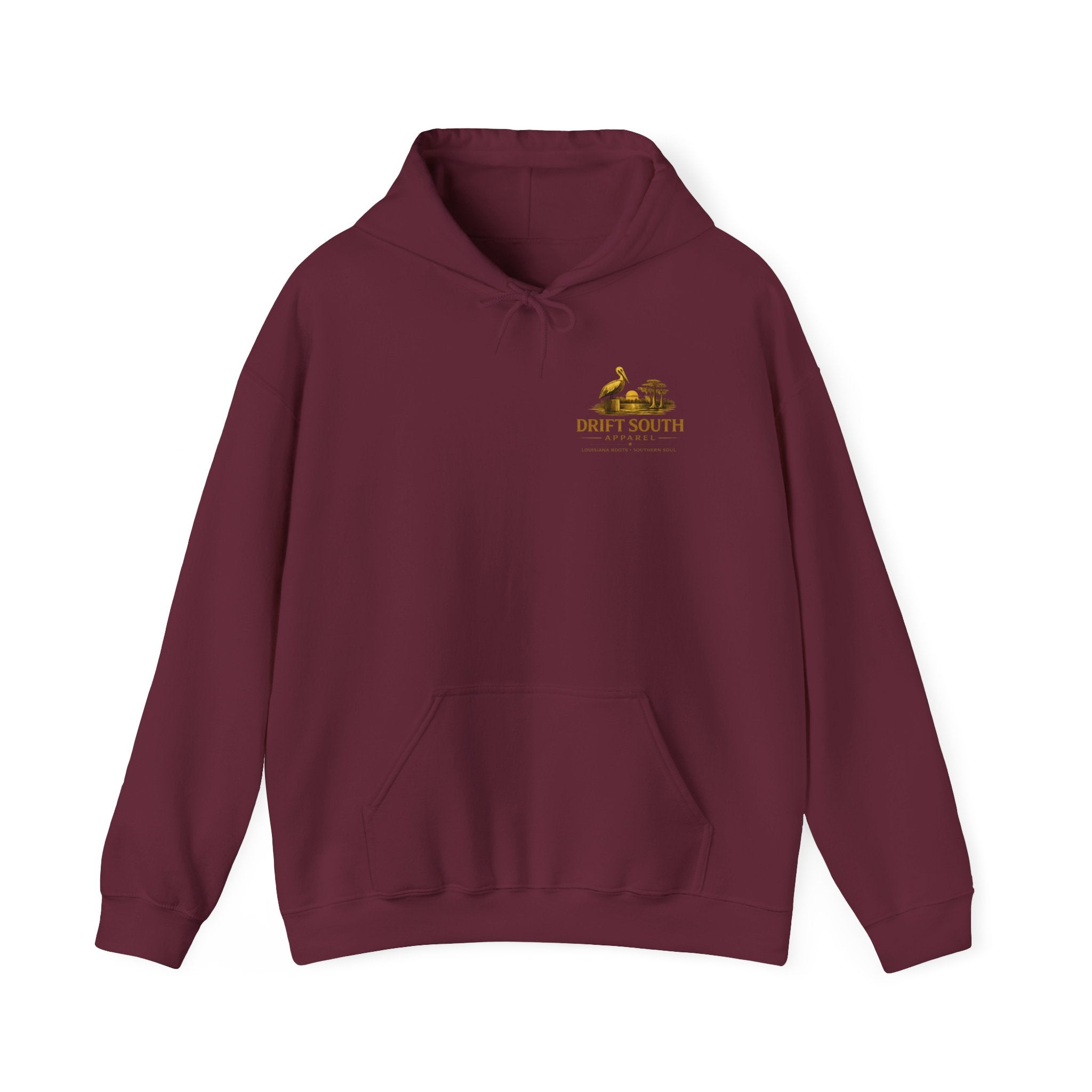 Duck Smoking Cigar Graphic Hoodie | Drift South Logo, Streetwear Style