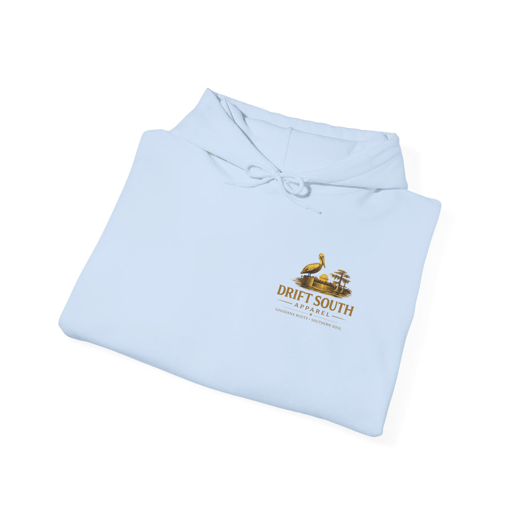 Duck Smoking Cigar Graphic Hoodie | Drift South Logo, Streetwear Style