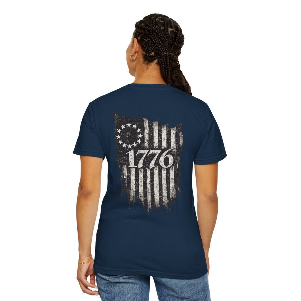 Drift South™-1776 Tattered Flag Tee
