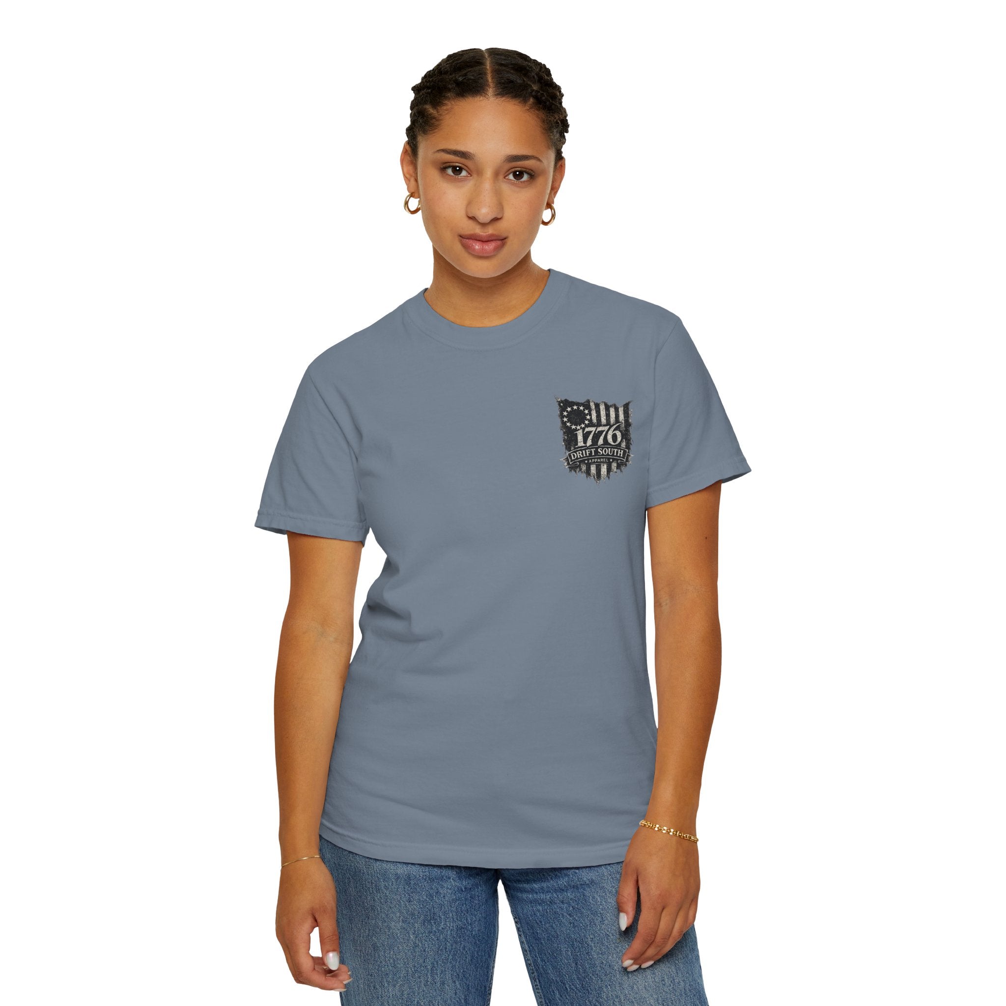 Drift South™-1776 Tattered Flag Tee