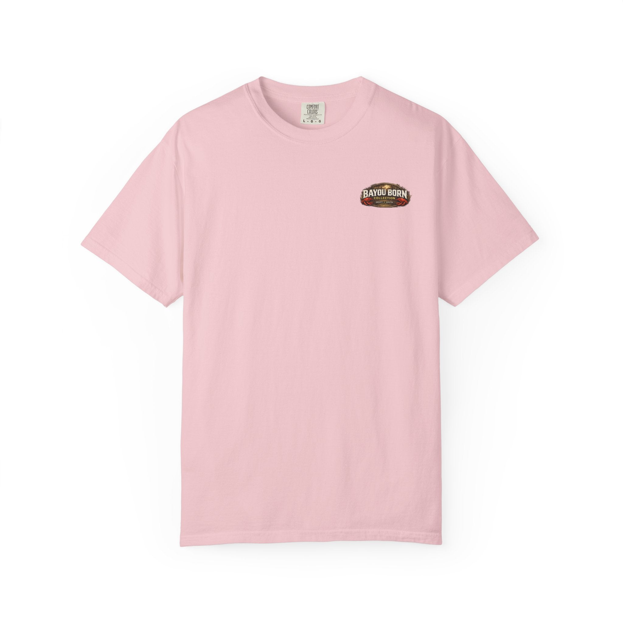 Drift South™-Mud, Sweat & Seasoning Cajun Crawfish Boil T-Shirt | Bayou Born Collection