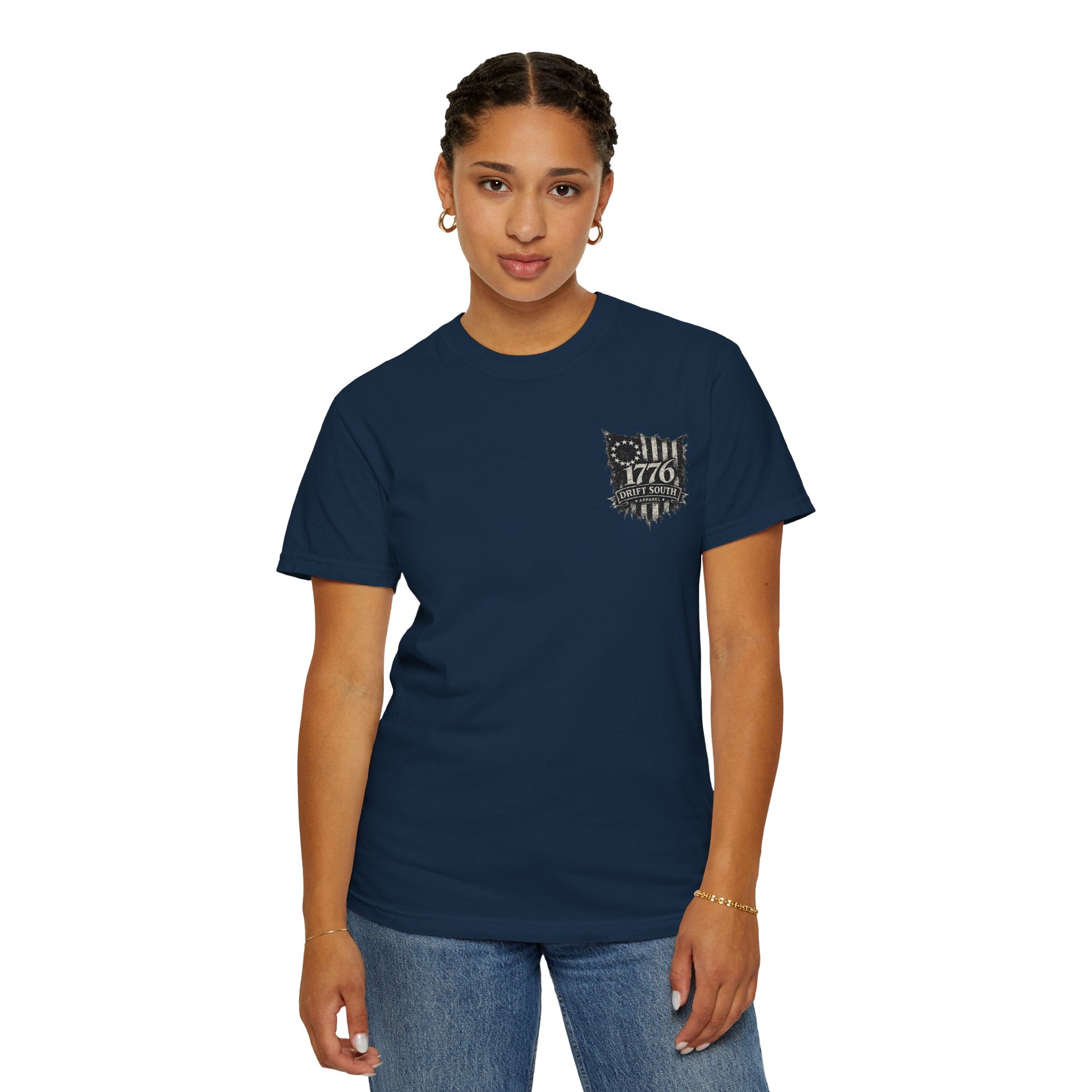 Drift South™-1776 Tattered Flag Tee