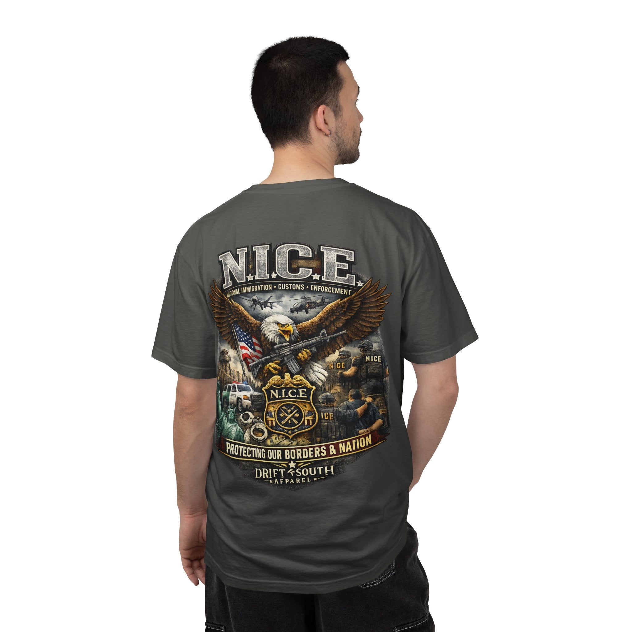 N.I.C.E. “Protecting Our Borders” Comfort Colors® T-Shirt