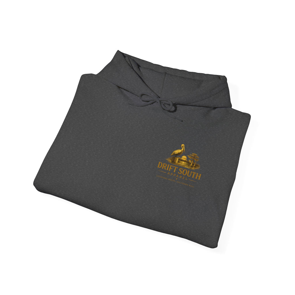 Duck Smoking Cigar Graphic Hoodie | Drift South Logo, Streetwear Style