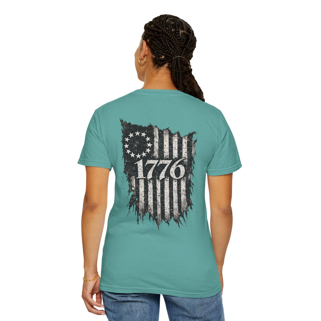 Drift South™-1776 Tattered Flag Tee