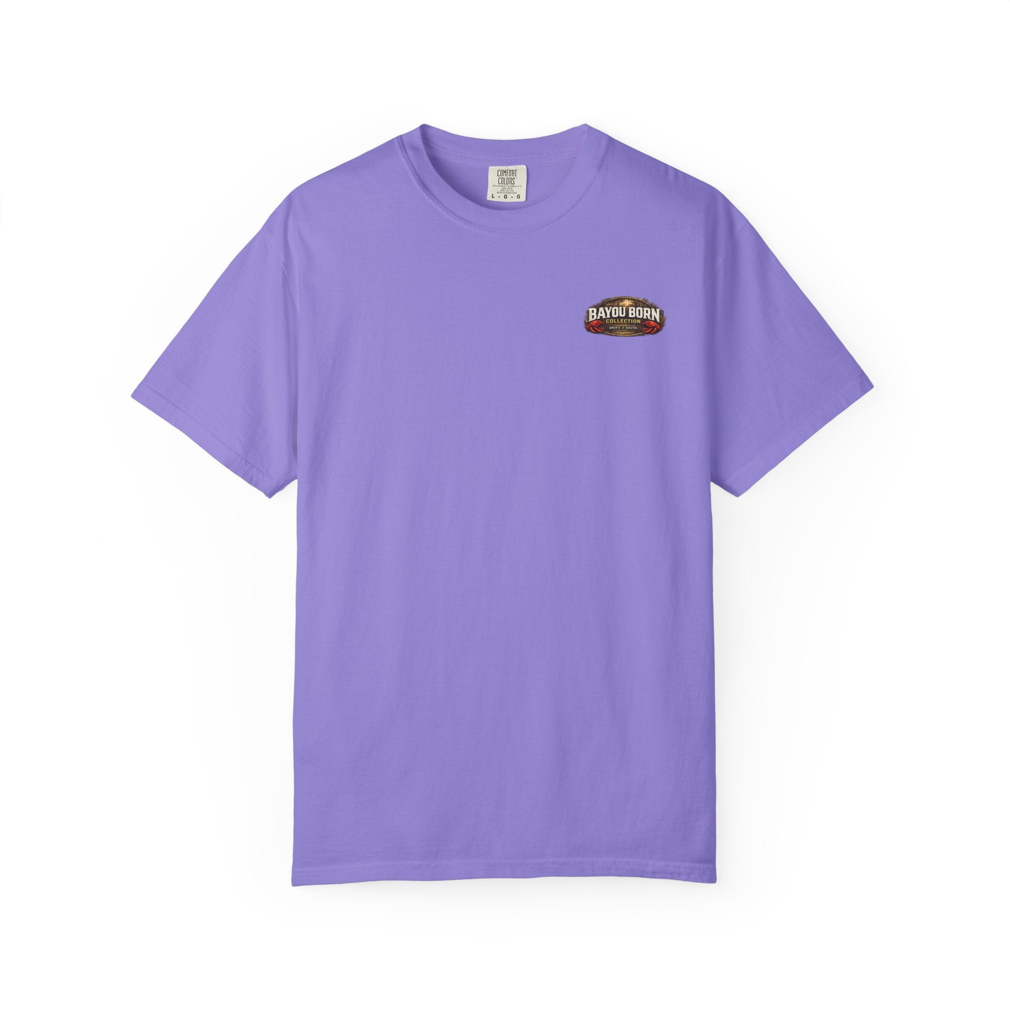 Drift South™-Mud, Sweat & Seasoning Cajun Crawfish Boil T-Shirt | Bayou Born Collection
