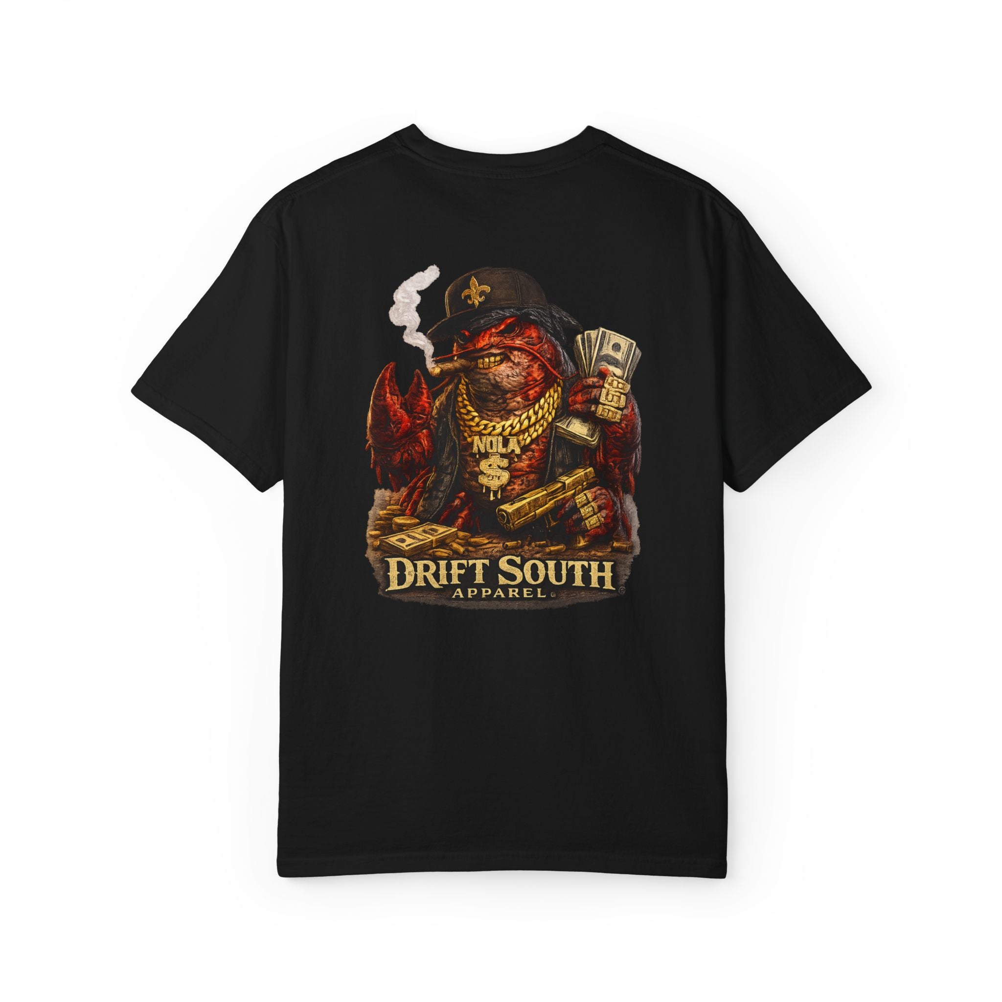 Gangster Crawfish T-Shirt | Southern Street Style Cajun Graphic Tee