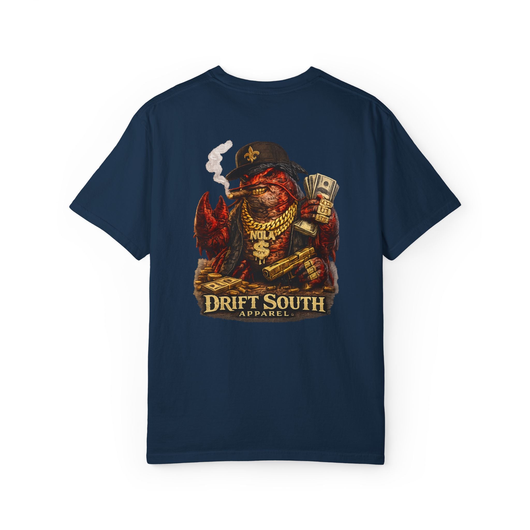 Gangster Crawfish T-Shirt | Southern Street Style Cajun Graphic Tee