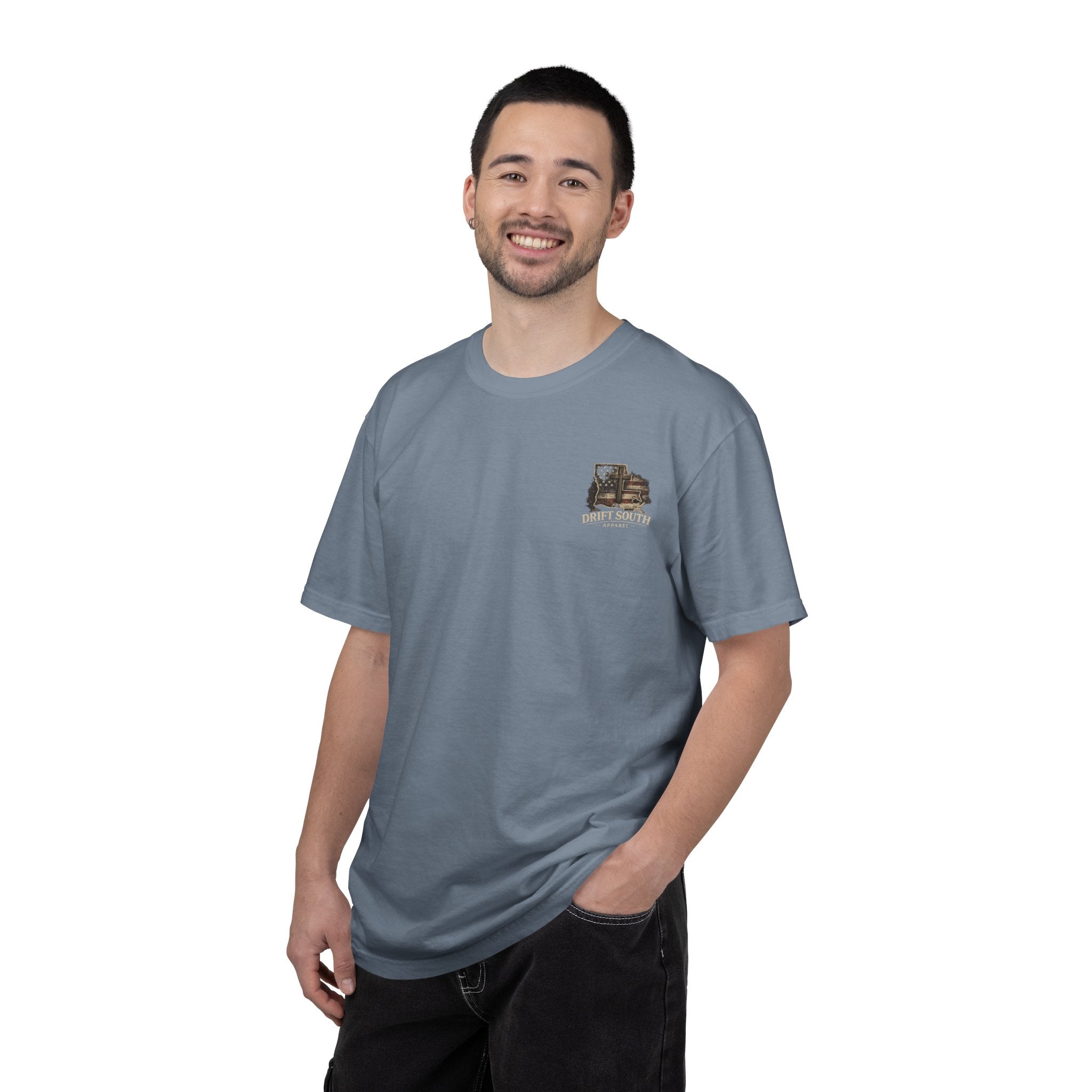 Drift South™-Faith Family Freedom Tee