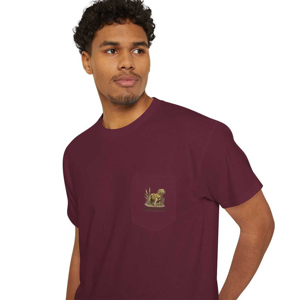 Drift South Retriever Heritage Pocket Tee | Established 2026