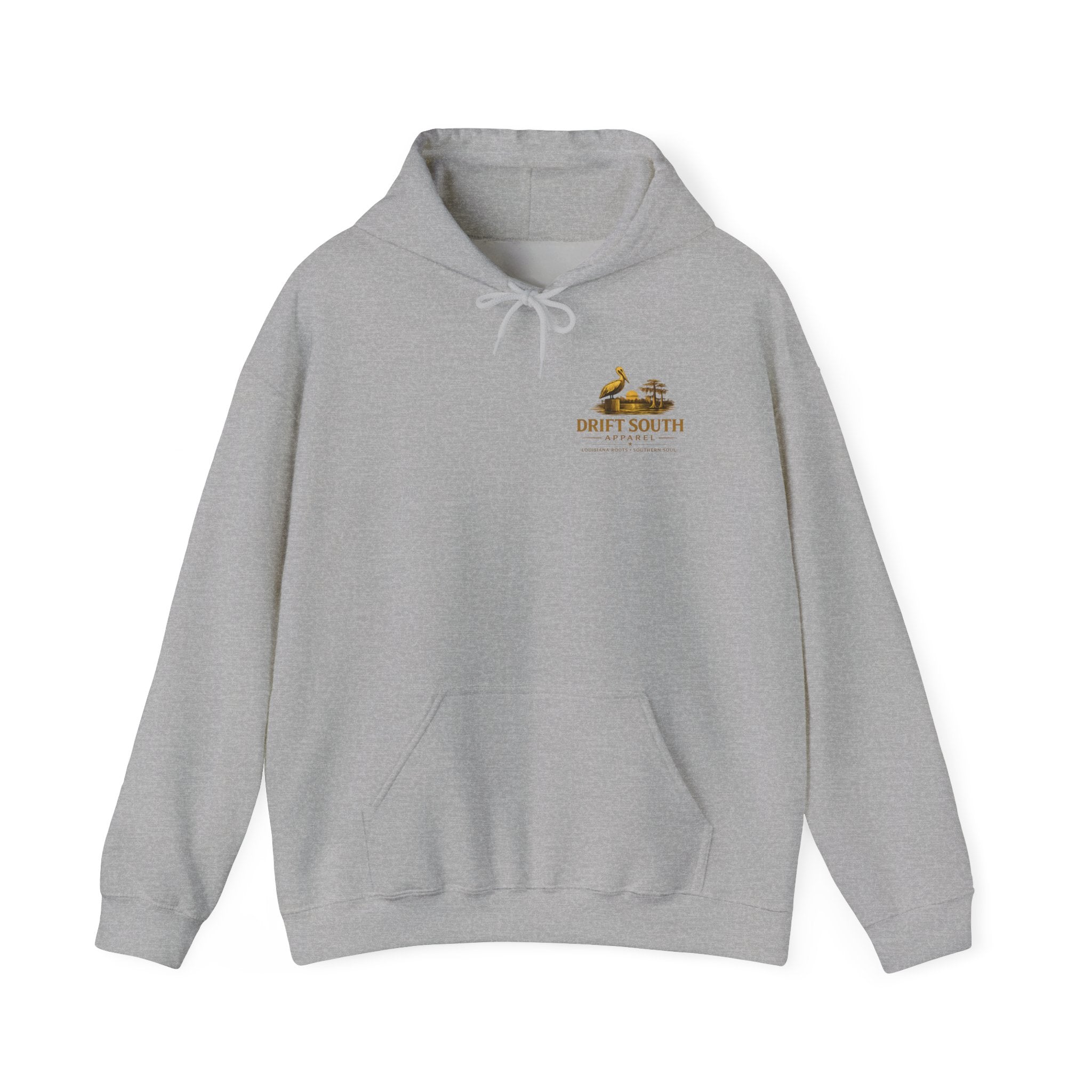 Duck Smoking Cigar Graphic Hoodie | Drift South Logo, Streetwear Style