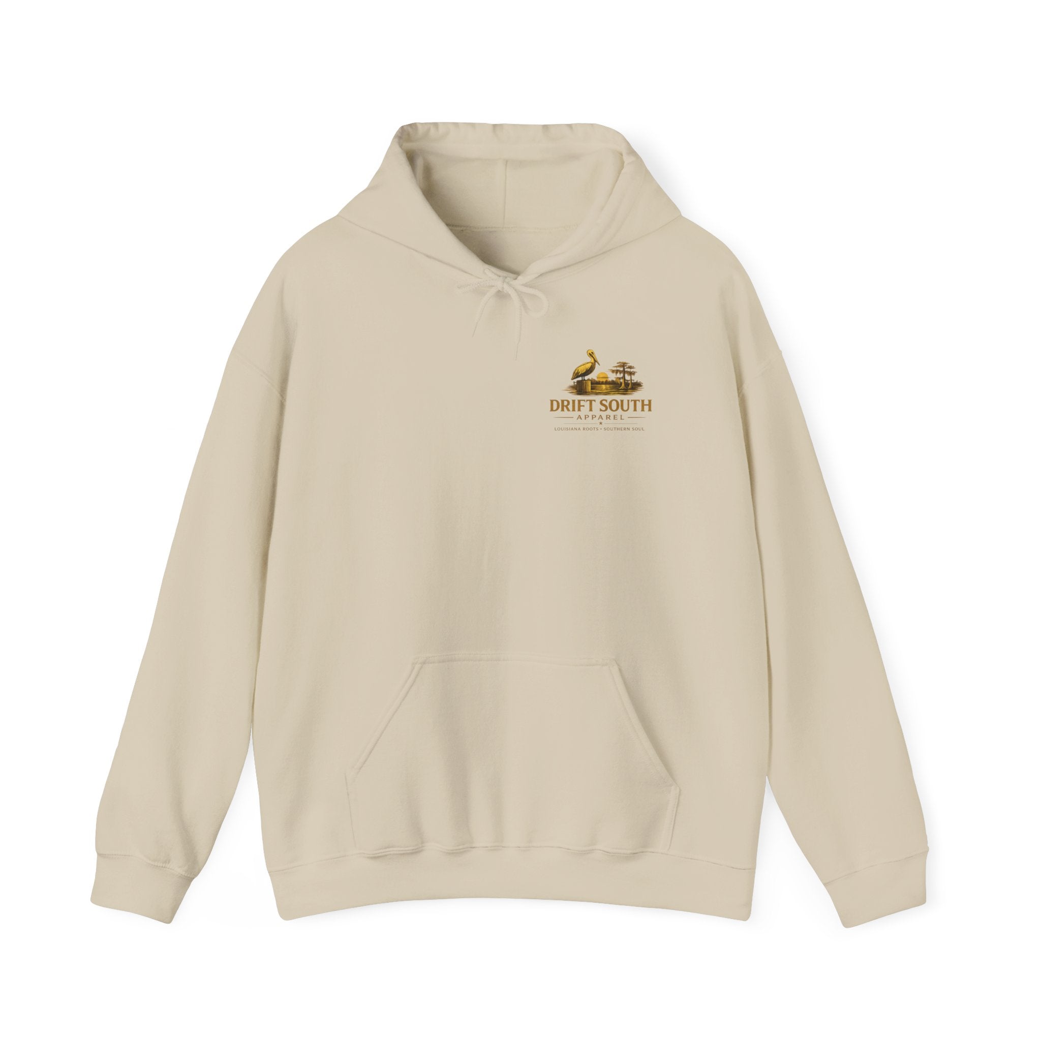 Duck Smoking Cigar Graphic Hoodie | Drift South Logo, Streetwear Style