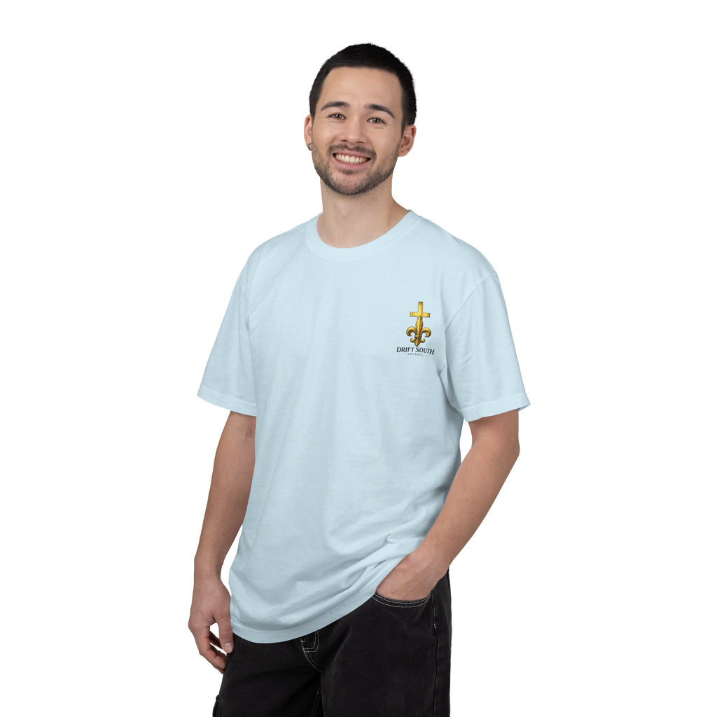 Drift South™-Louisiana Faith Shirt | Drift South Apparel – Faith Family Freedom Tee