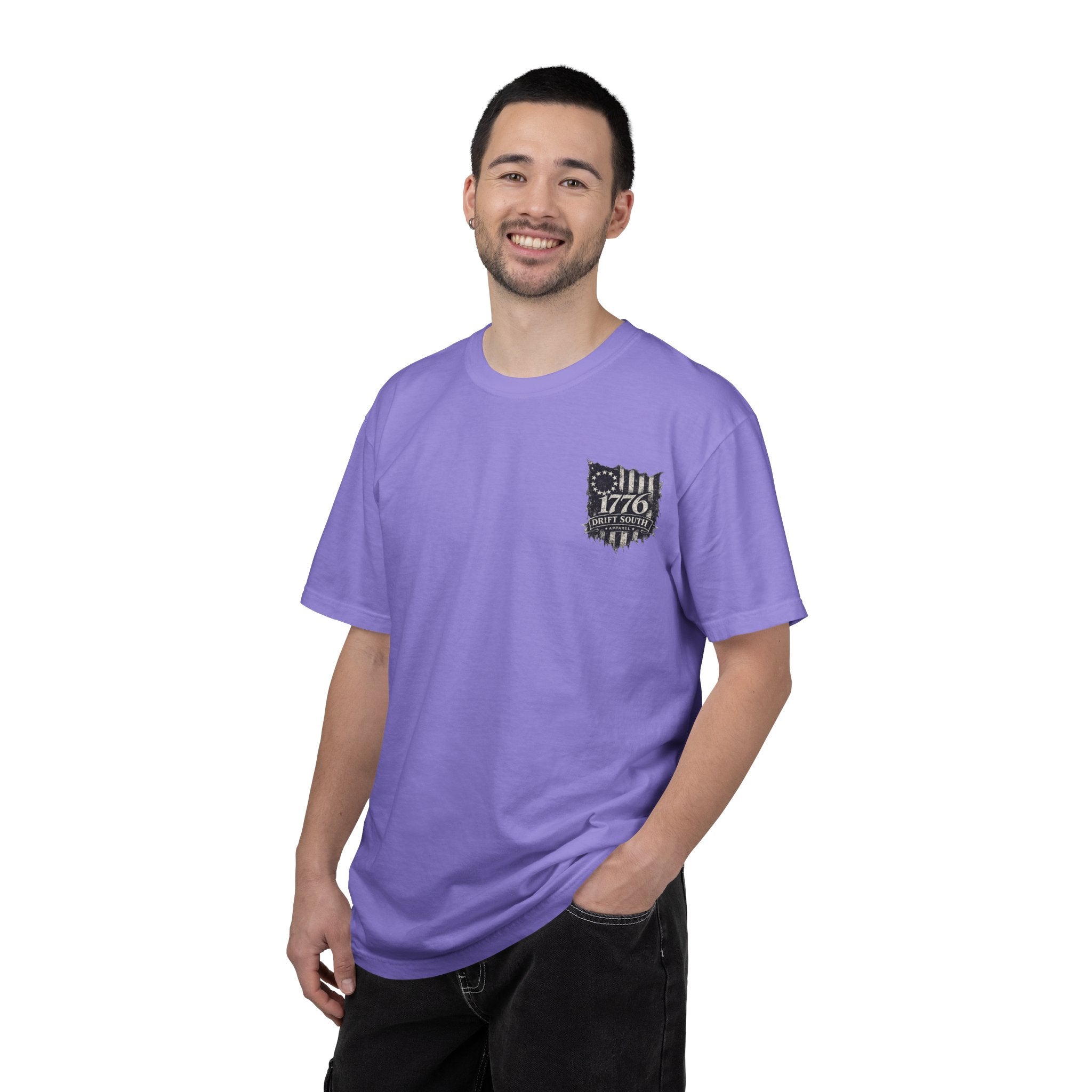Drift South™-1776 Tattered Flag Tee