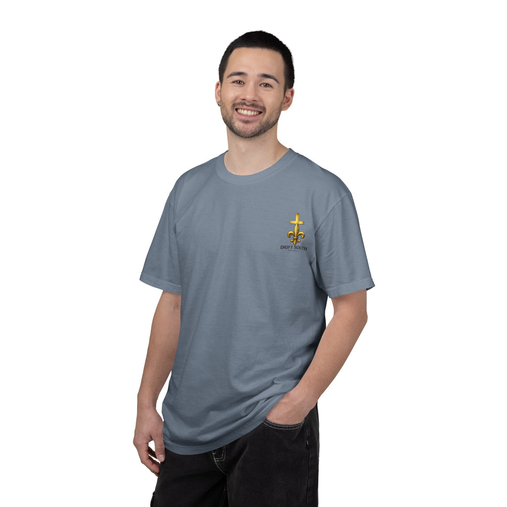 Drift South™-Louisiana Faith Shirt | Drift South Apparel – Faith Family Freedom Tee