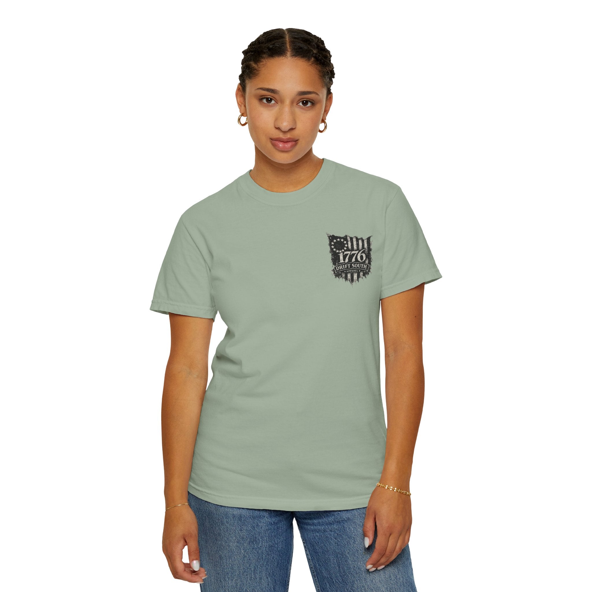 Drift South™-1776 Tattered Flag Tee